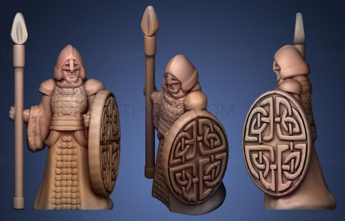 3D модель Копейщик 2 (STL)